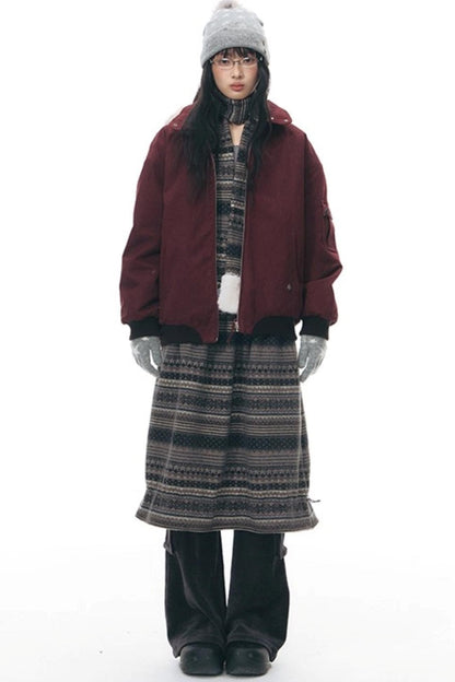 Chenille Slim Flared Pants