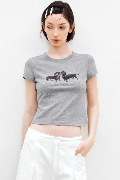 Pearl Dachshund T-shirt