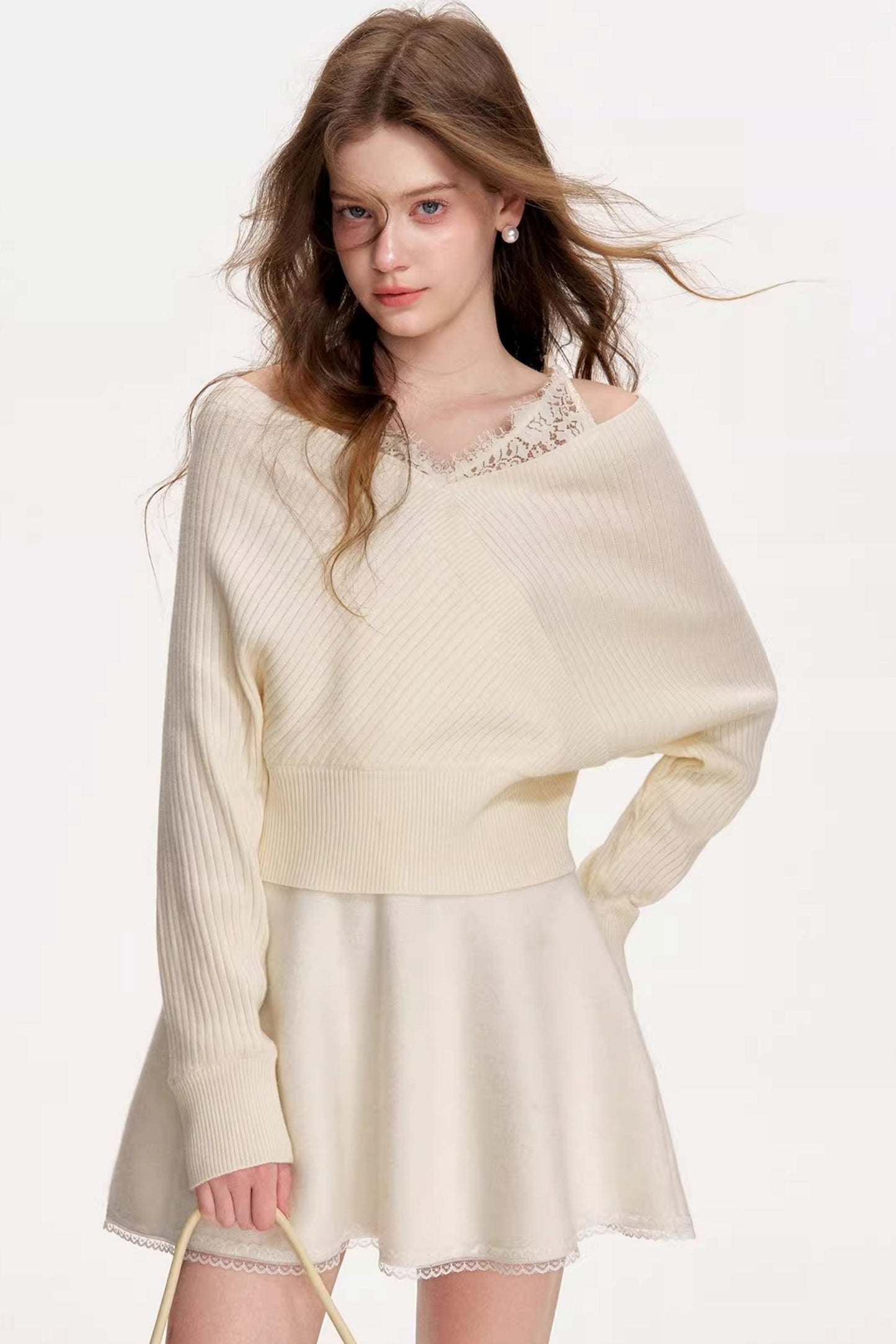 Romantic Lace Knit Top