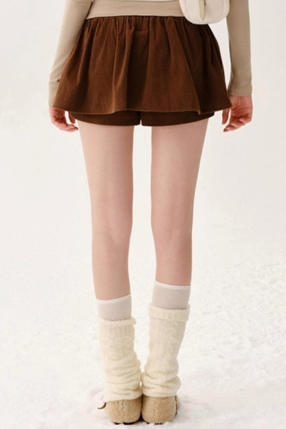 Heavy Wool Blend Slouch Socks