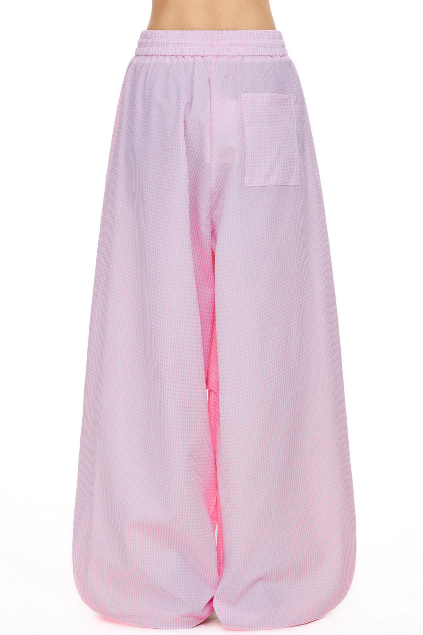 American Retro Striped Wide-Leg Pants