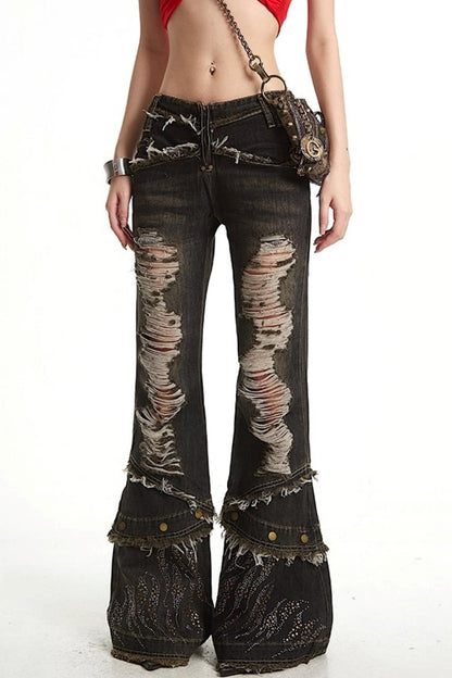 Vintage Denim Trousers