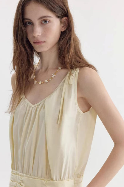 Resort V-Neck Long Dress