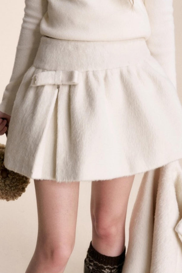 Romantic French Wool Jacket Suit Set-Up