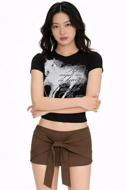 Minigonna Sexy con Papillon