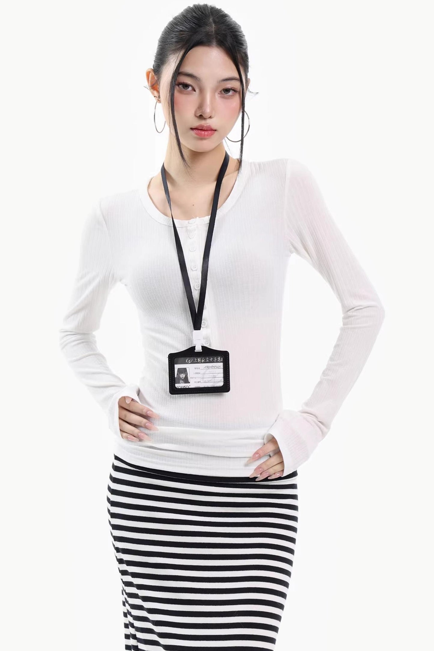 Spring Slim-Fit Inner Layering Top