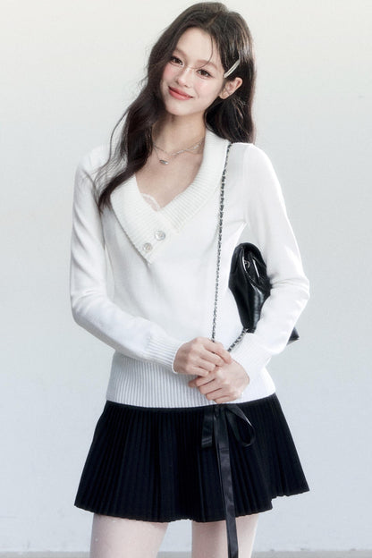 Sketch Rhapsody Knitted Sweater