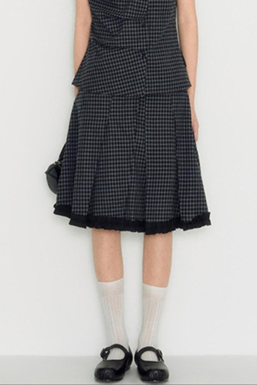 Ruffled Retro Skirt