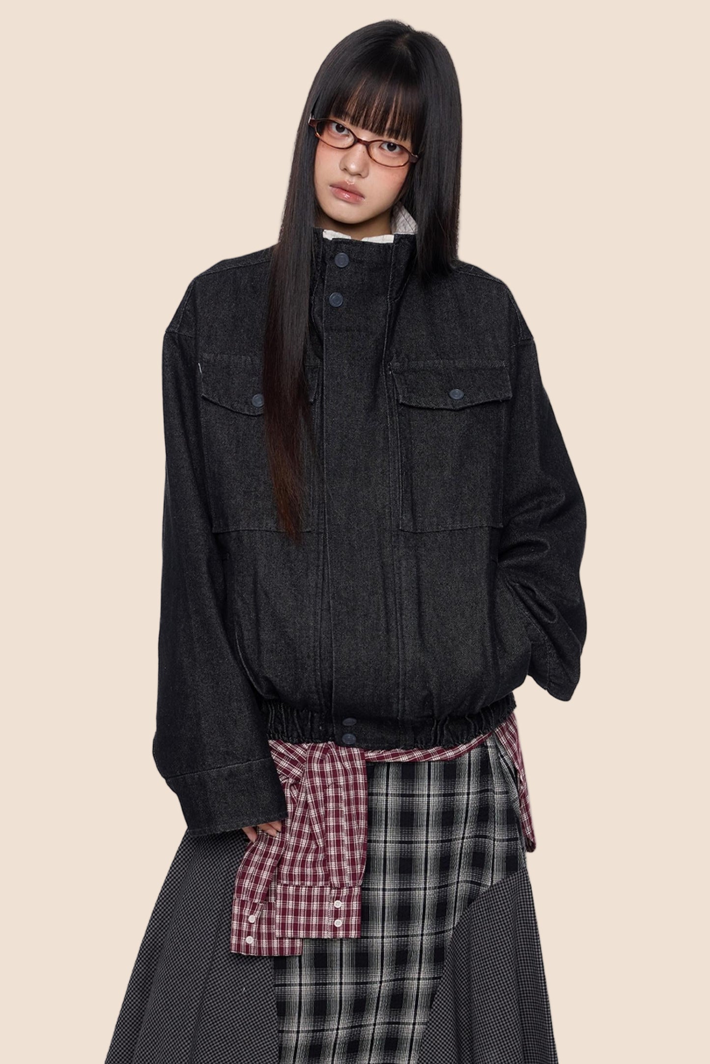 Autumn Vintage Denim Jacket