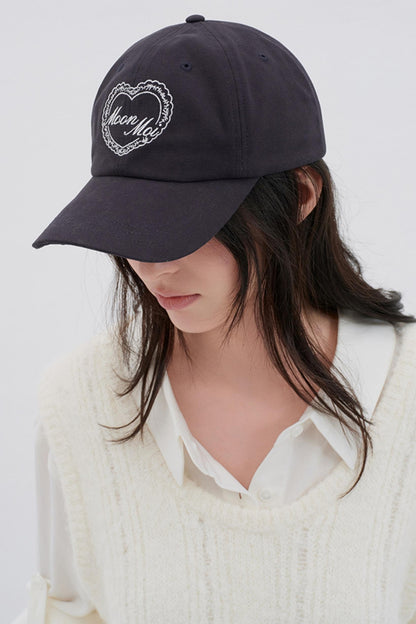 Fashionable Love Letter Embroidered Cap