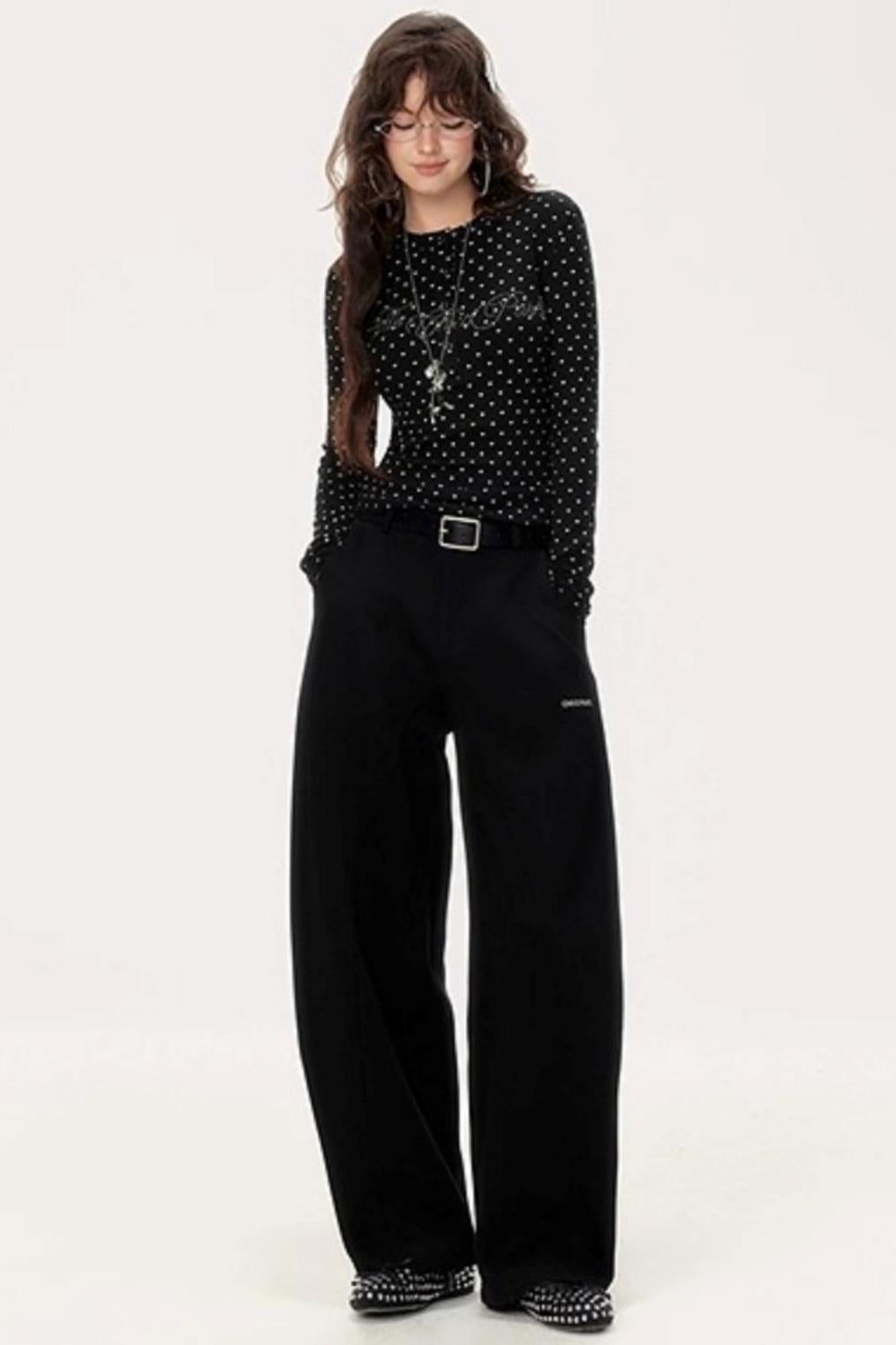 Scimitar Wide-Leg Pants