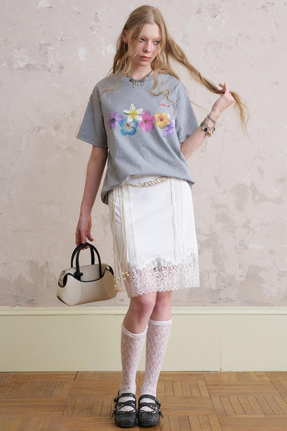 Summer Lace Short Skirt