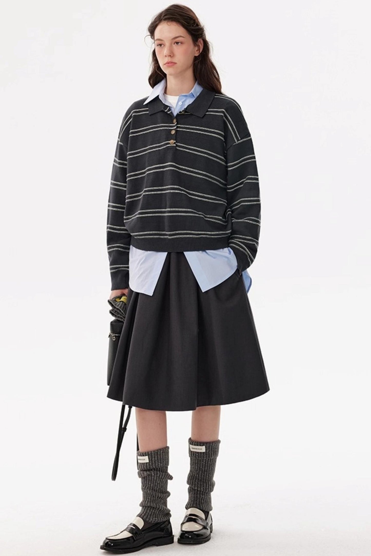 Intellectual Striped Knit Shirt