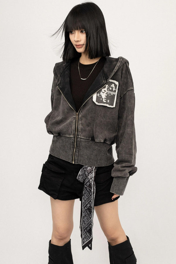 Vintage Short Sweat Jacket