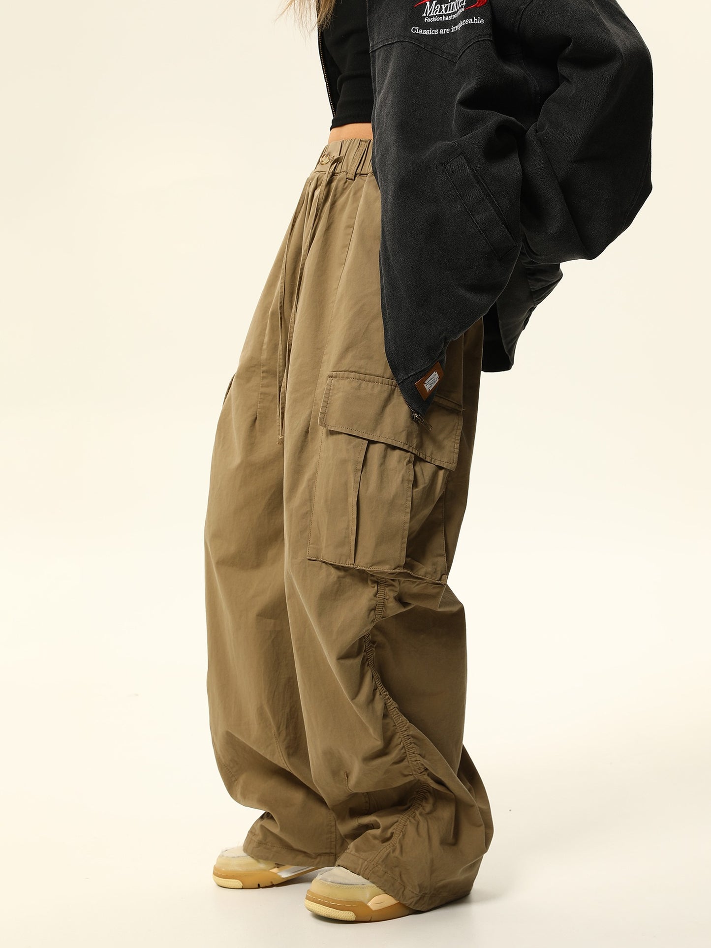 Maillard retro casual long pants