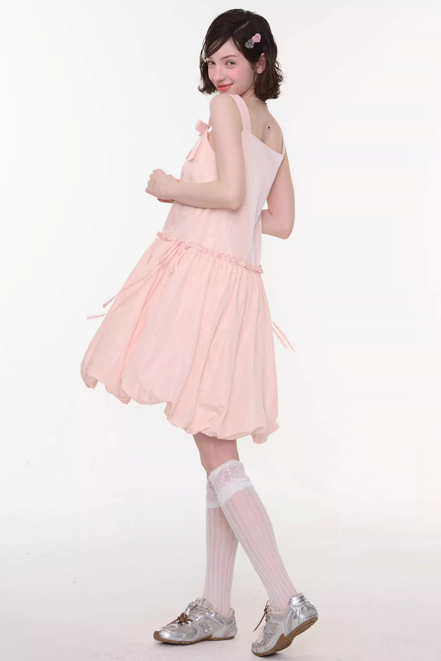 Summer Bow-Tie Camisole Dress