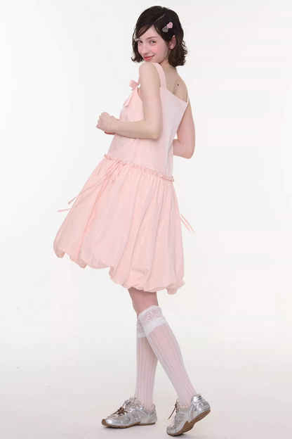 Summer Bow-Tie Camisole Dress