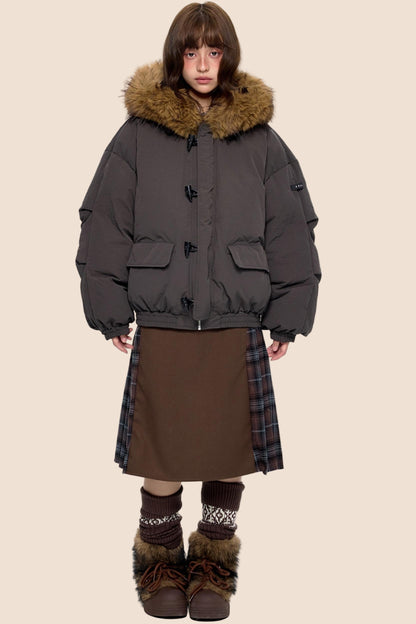 Vintage Cargo Down Jacket