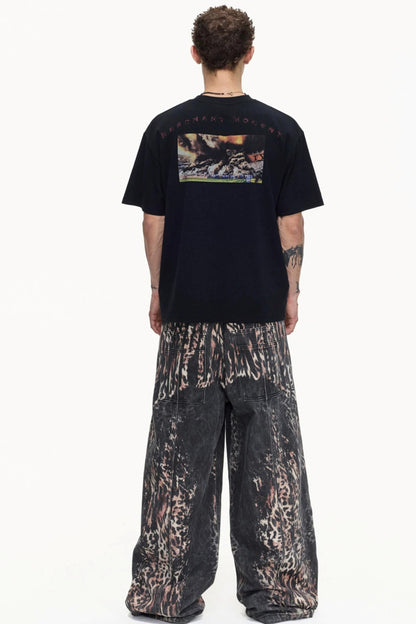 Retro Distressed Cotton Top