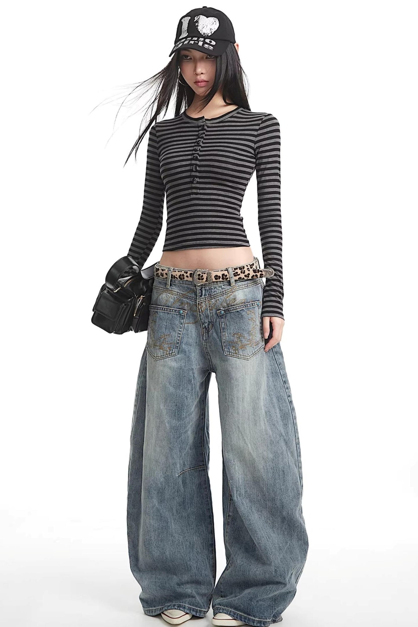 Spicy Girl Striped Slim Sweater