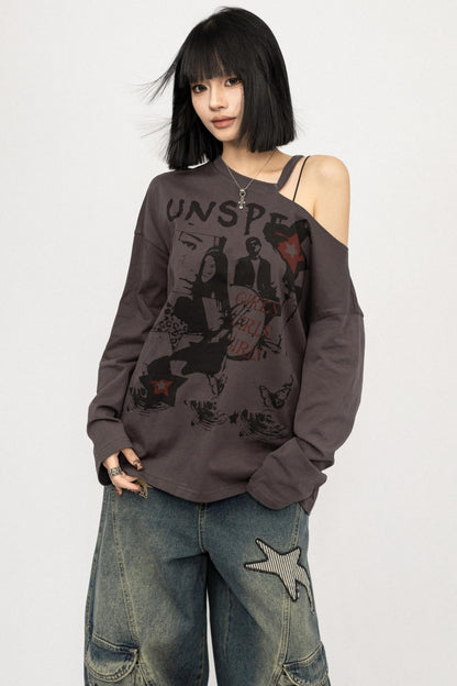 Lazy Vintage Long Sleeve Top