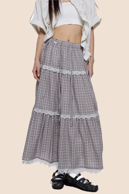 Retro Transformable Midi Skirt