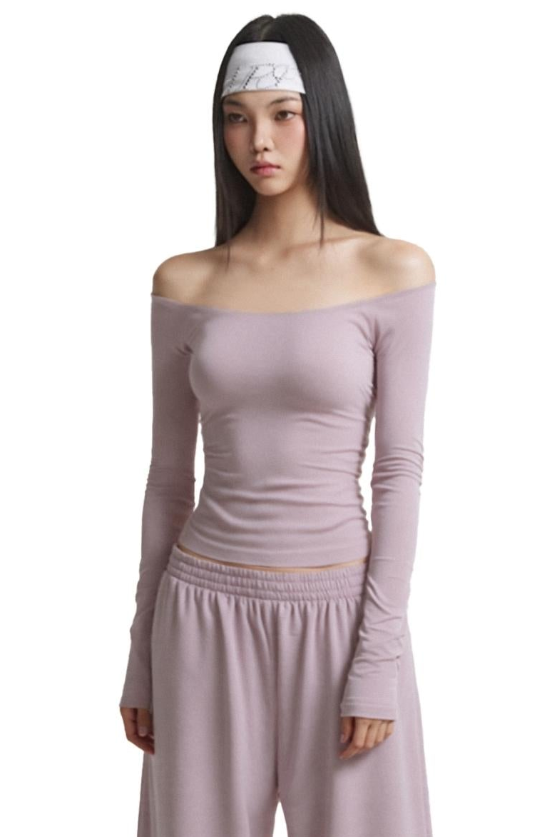 Lazy Knitted Long Sleeve Base Top Set-Up