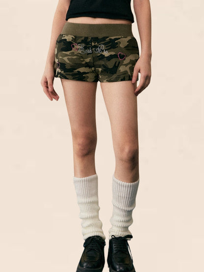 American Pearl Camouflage Shorts Hose