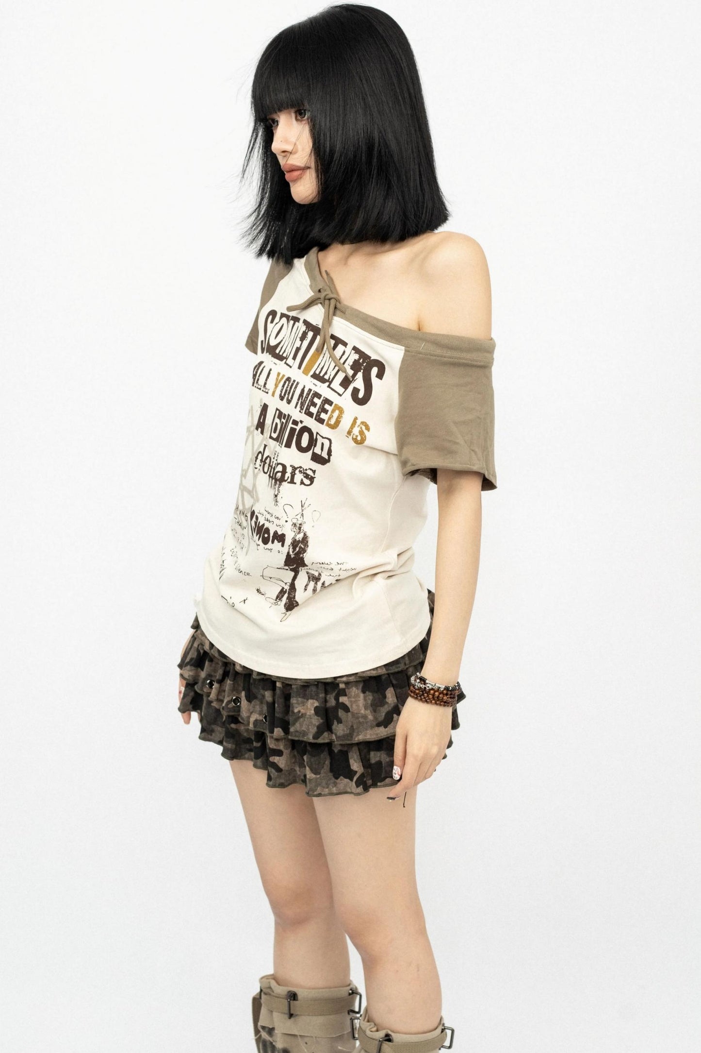 Summer Strapless Tee