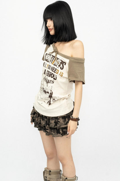 Summer Strapless Tee