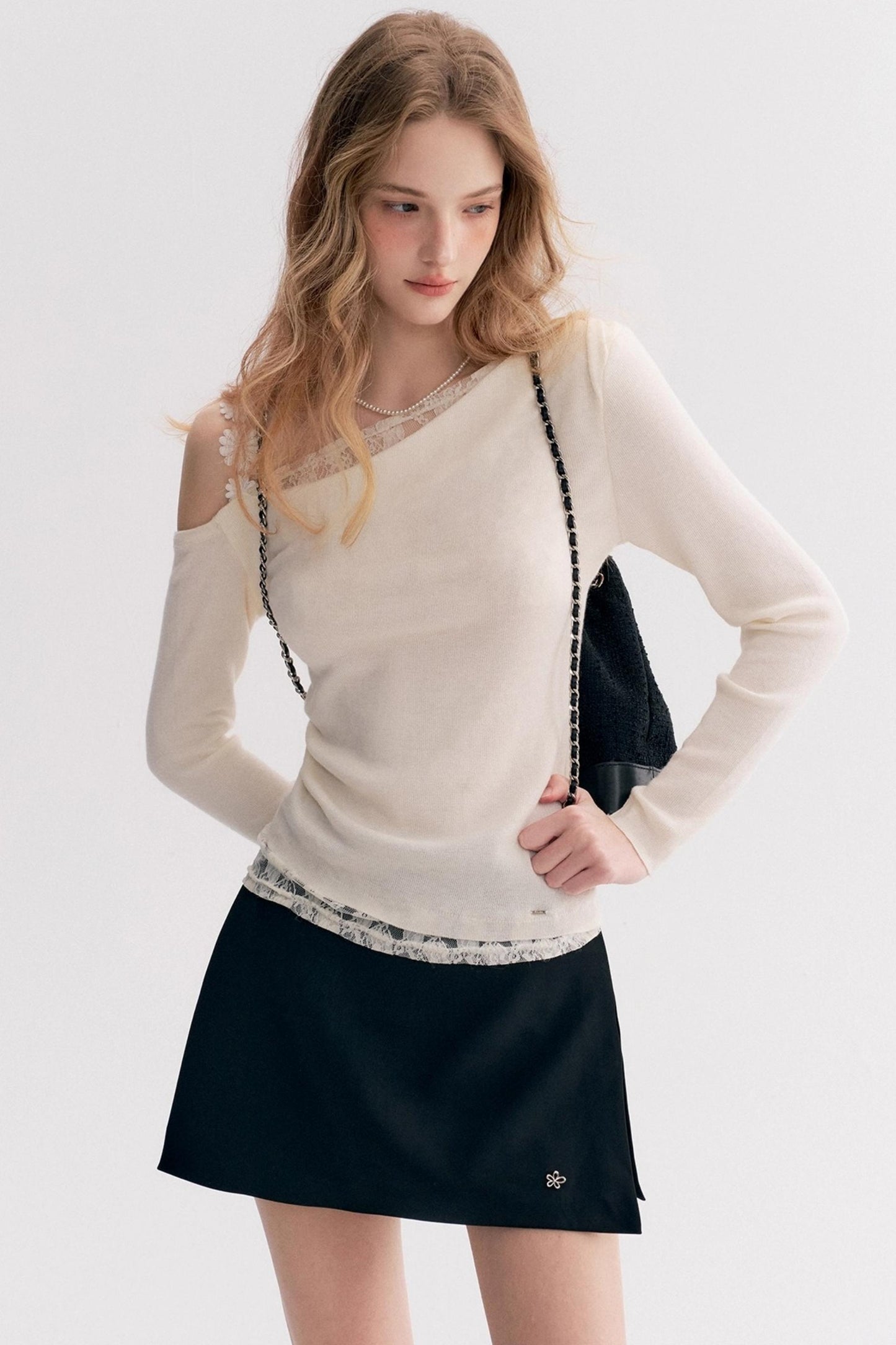 Daisy Whisper Knit Top