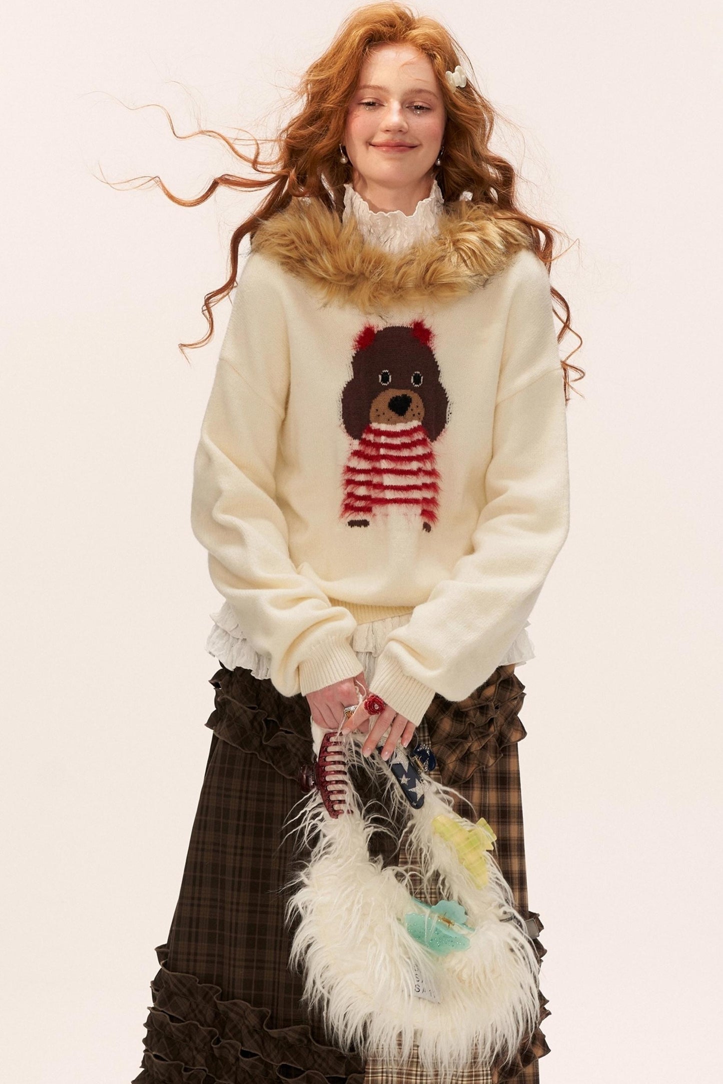 Cute Dog Hooded Sweater