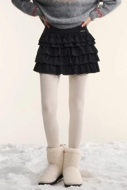 French Lace Retro Skirt