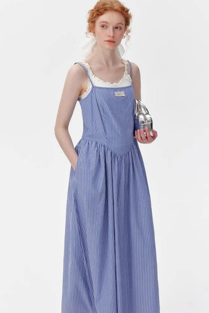 Island Vibe Backless Ruffle Dress Set-Up