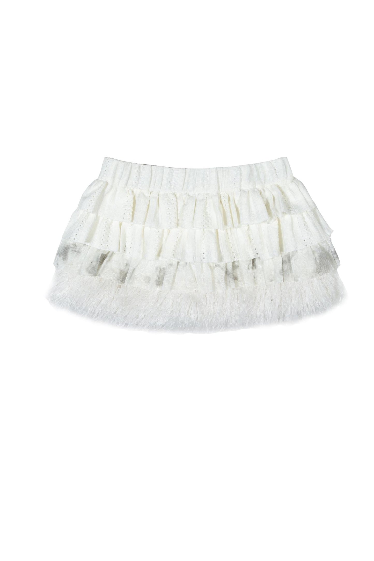 Punk Fluff Layered Skirt