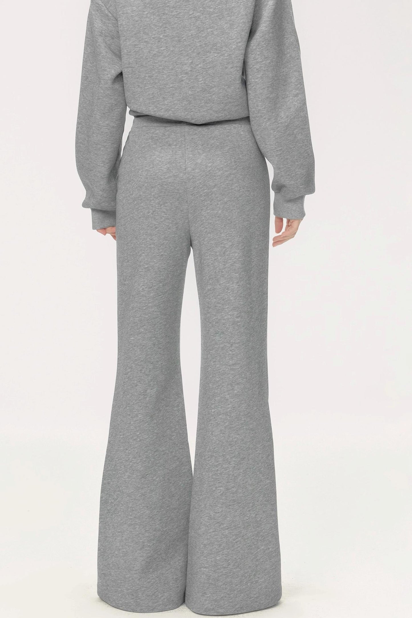 Flared High-Waisted Pants