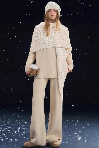 Waffle Up Knit Suit Set