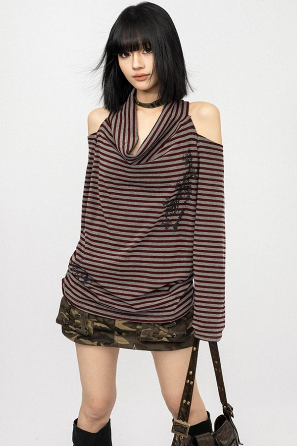Autumn Striped Top