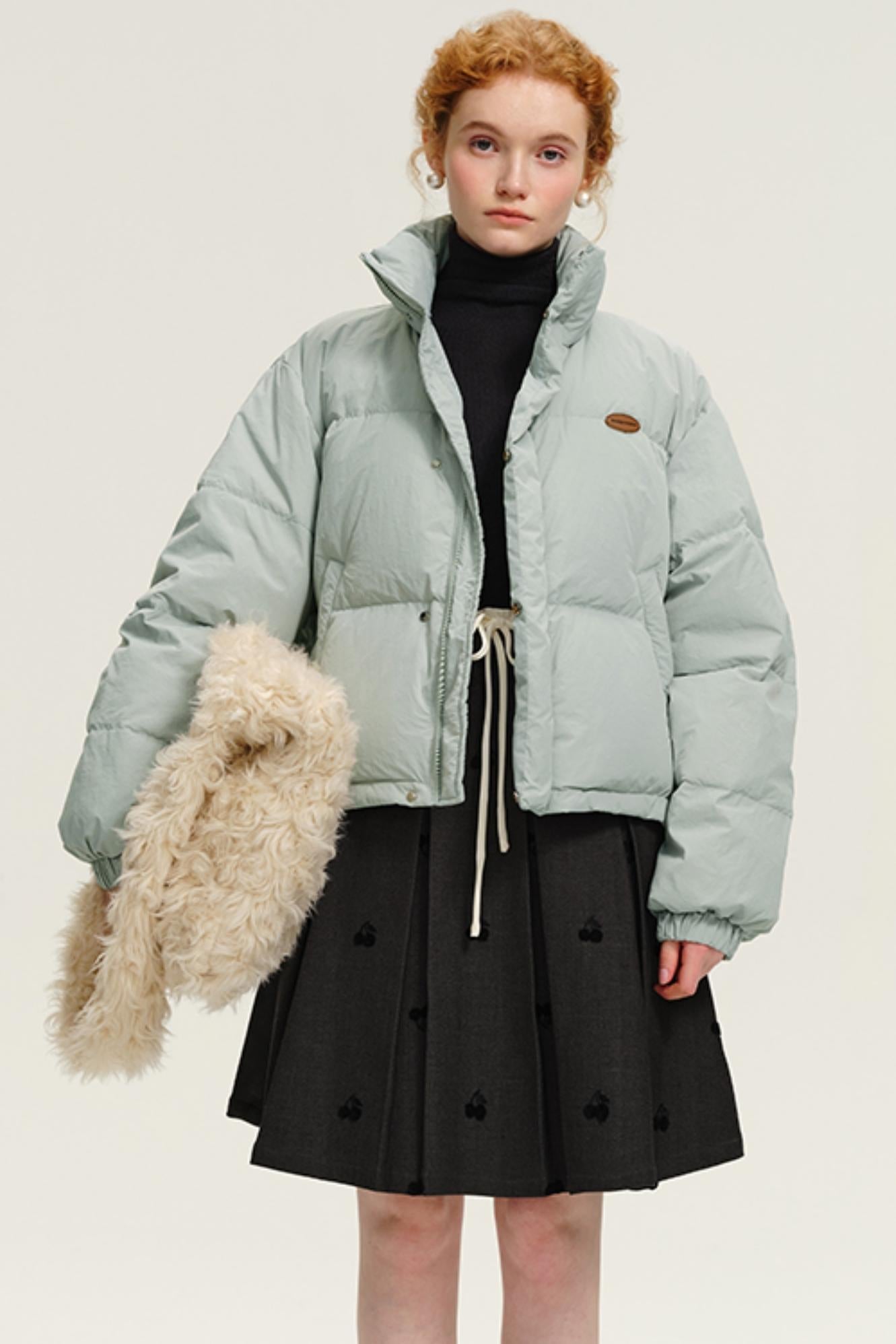 Korean Short Duck Down Jacket