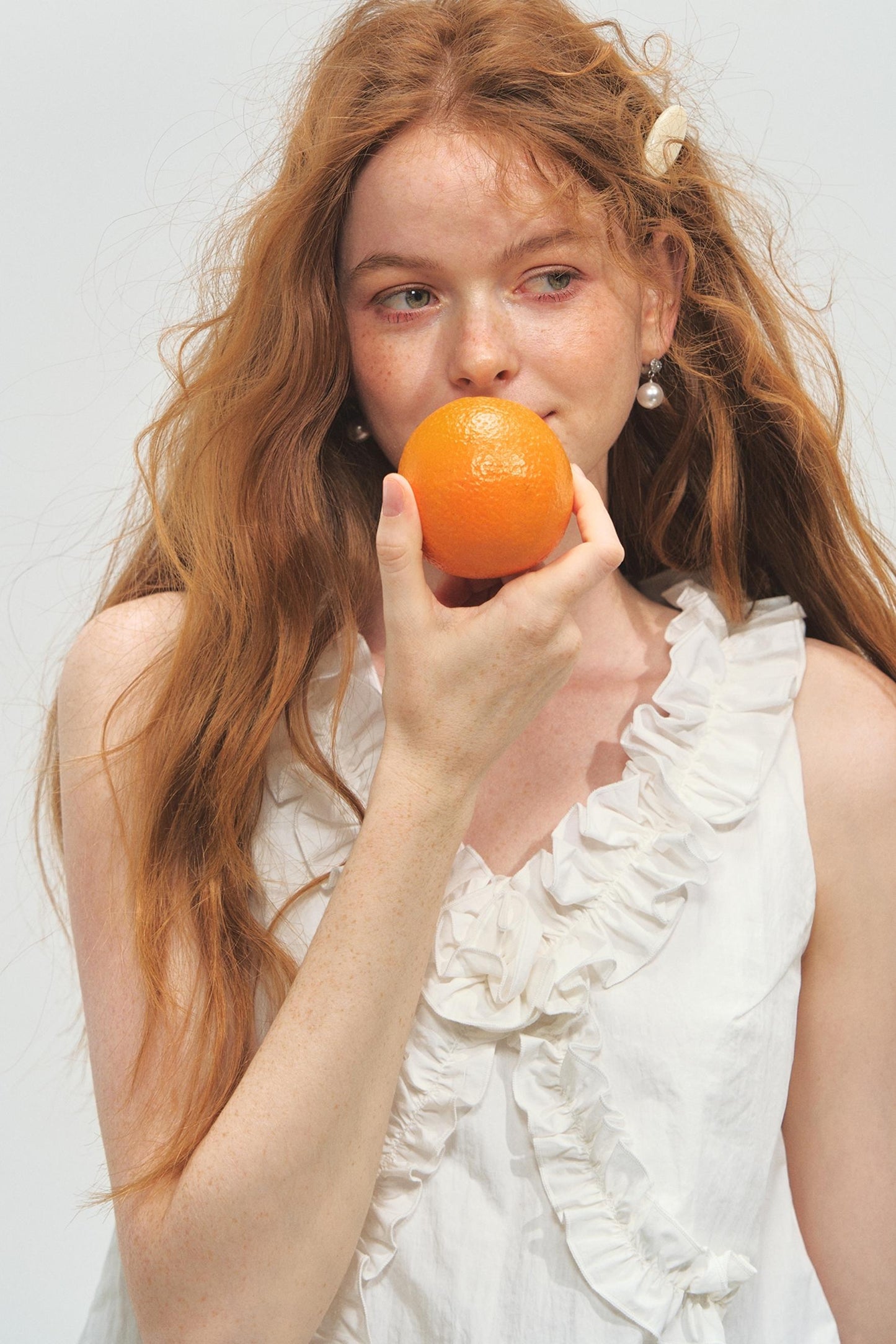 French V-Neck Lace Top