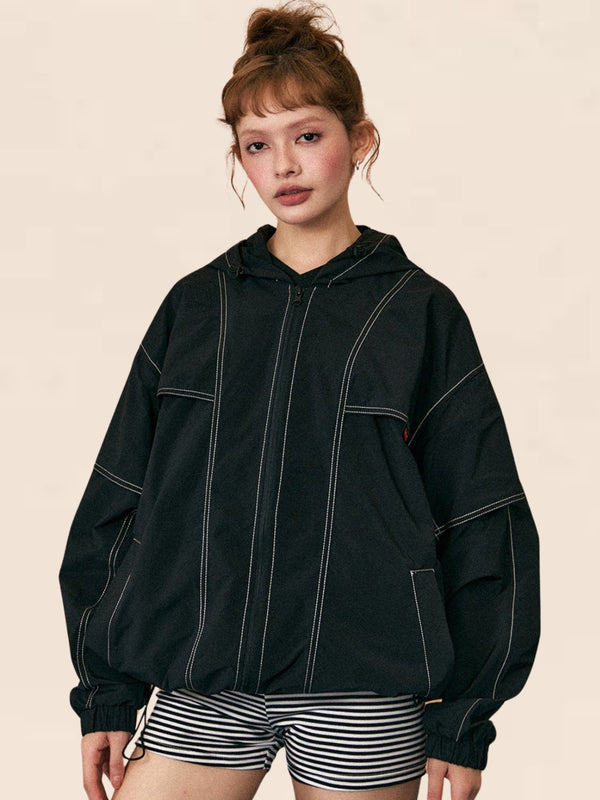 Light Hooded Sunscreen Jacket