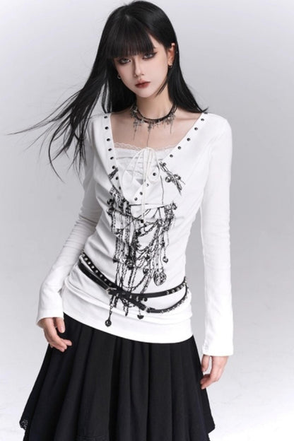 American Fake Two-Piece T-shirt