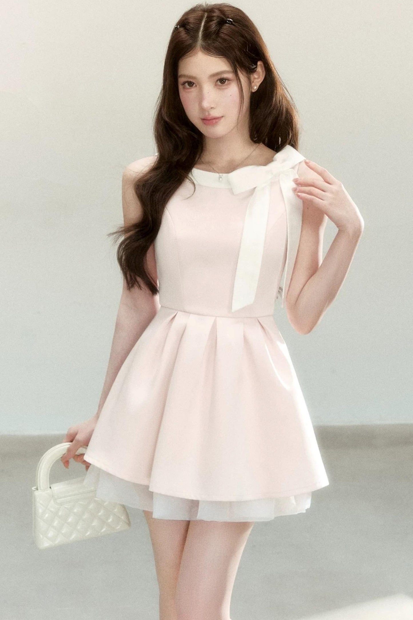 Elegante abito tutù rosa