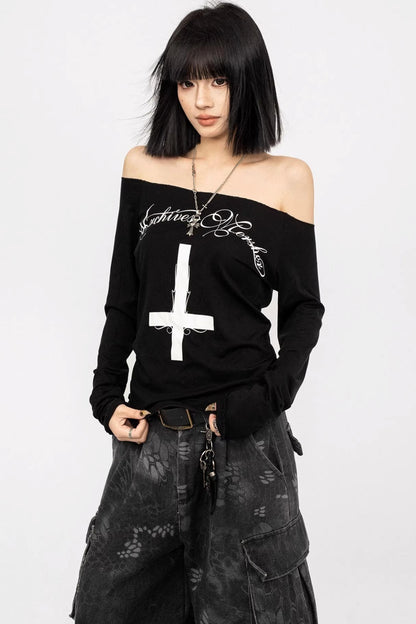 American Retro Cross T-Shirt