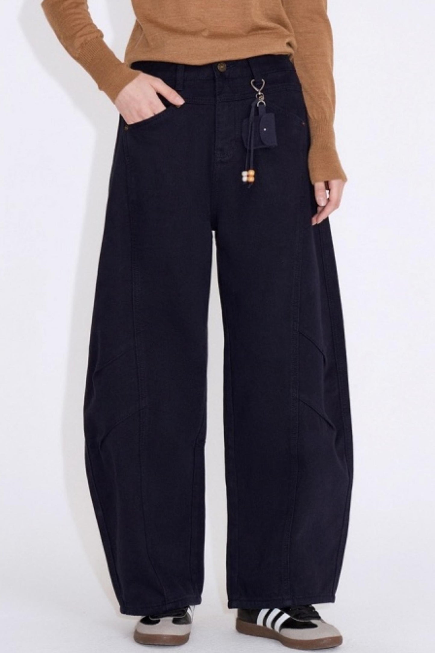 Winter Beaded Split Scimitar Pants