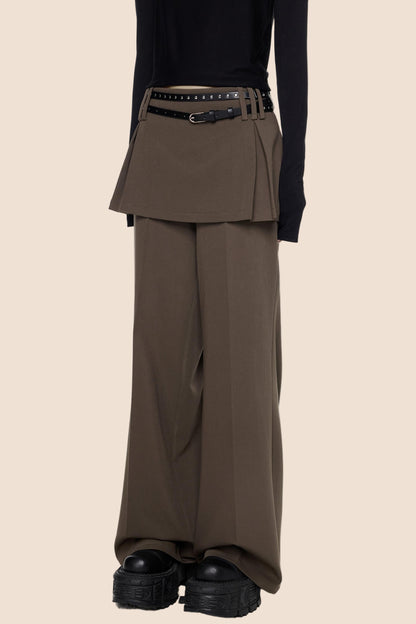 Straight High Waist Pants