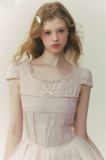 Ballet Dreamland Puff Sleeve Dress
