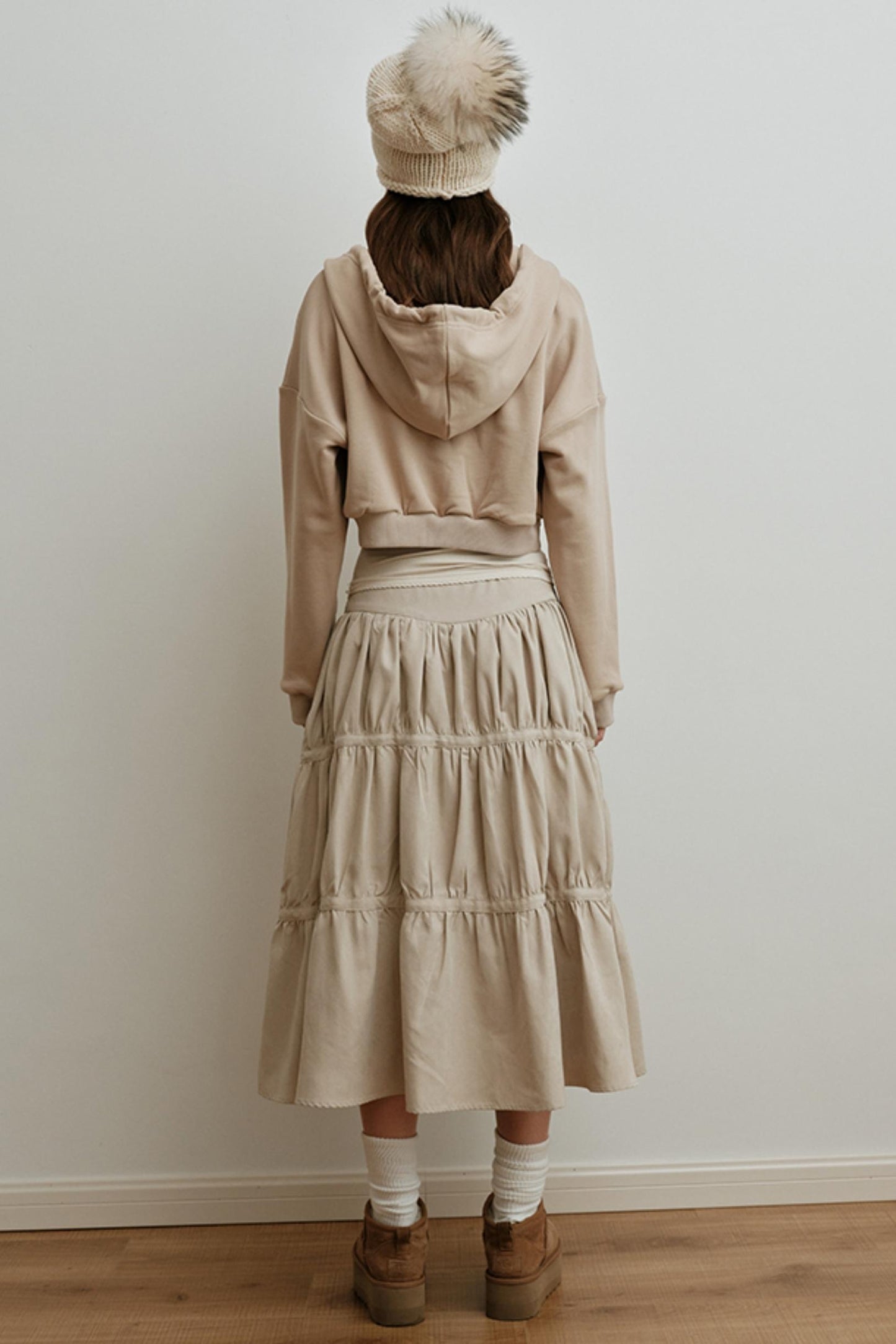 Embroidered High-Density Hooded Jacket