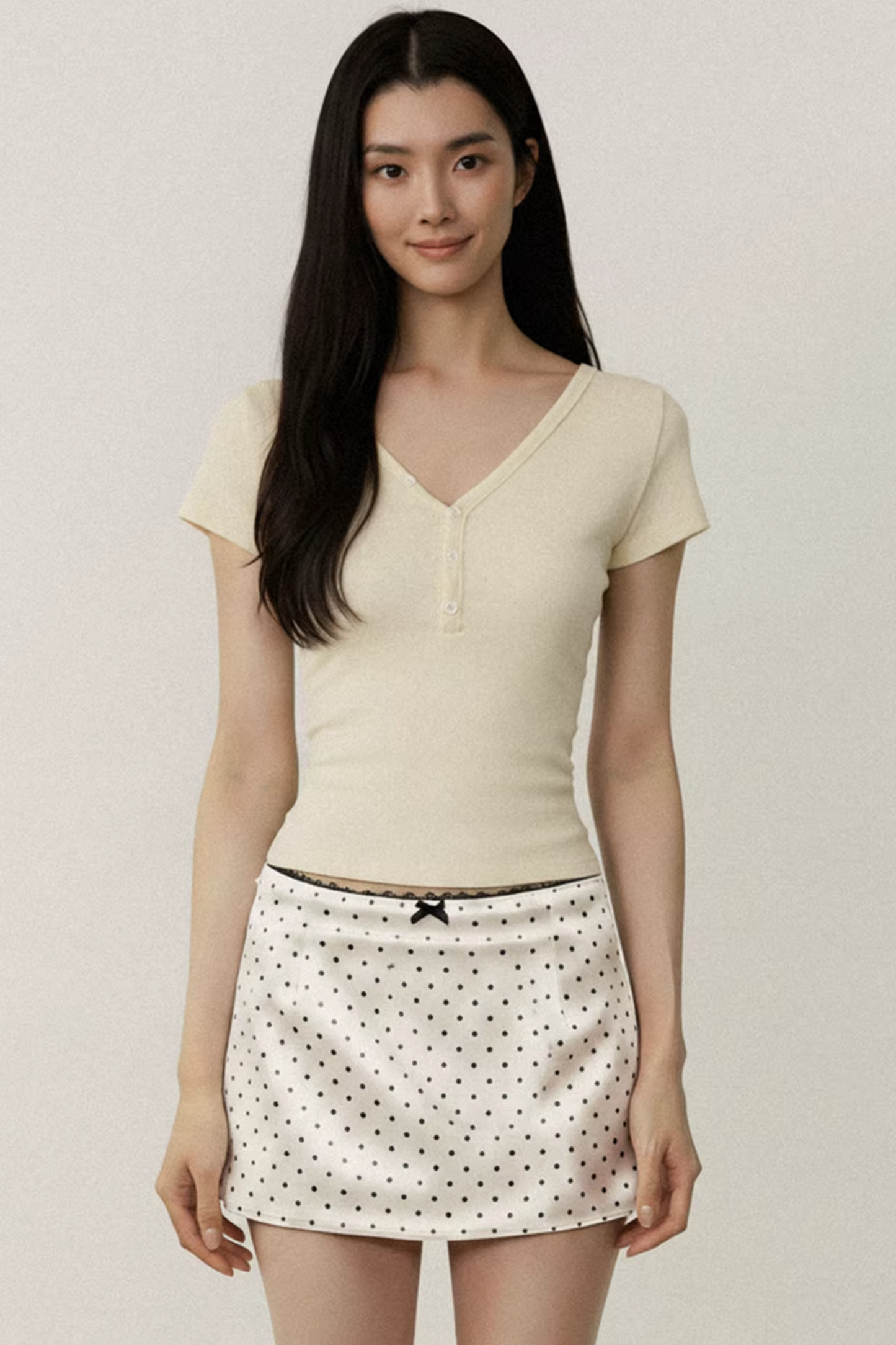 Textured Hollow Knit Top