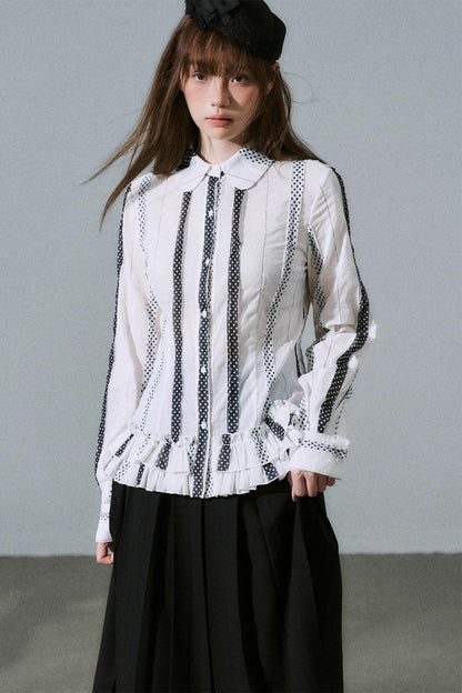 Japanese Girl Pleated Jacket Set-Up